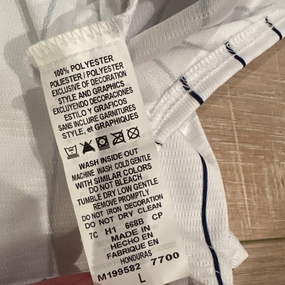 NEW YORK YANKEES MENS LARGE JERSEY MAJESTIC SANCHEZ #24 - Picture 7 of 12